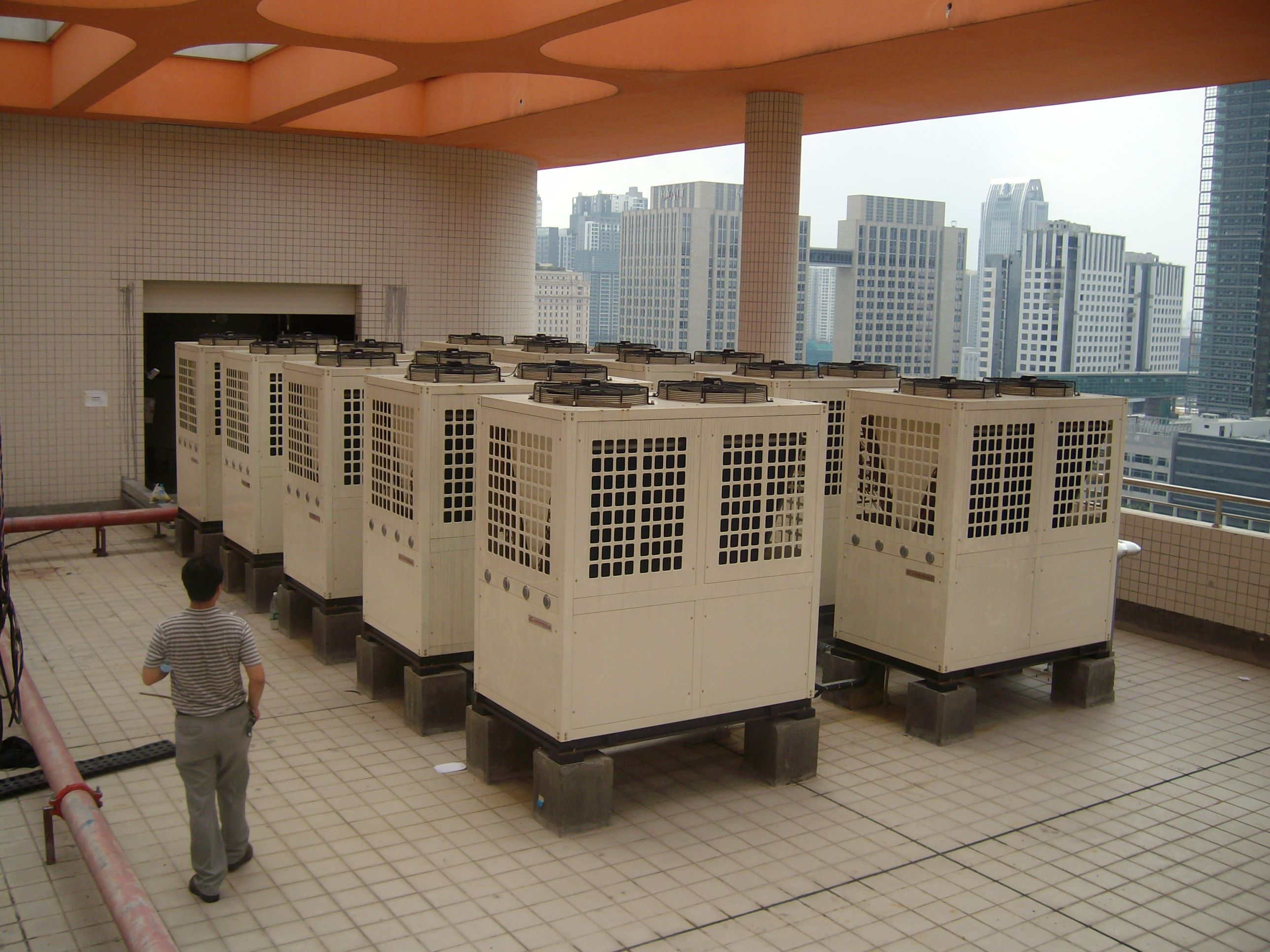 紹興養(yǎng)老示范基地熱水工程