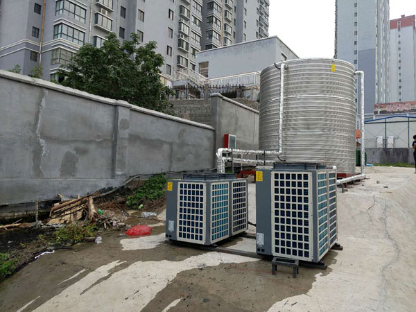 中建棗莊工地50噸熱水工程