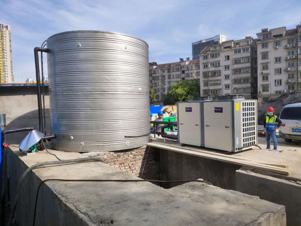 無錫錦宸集團建筑工地熱水用商用空氣能熱水機組