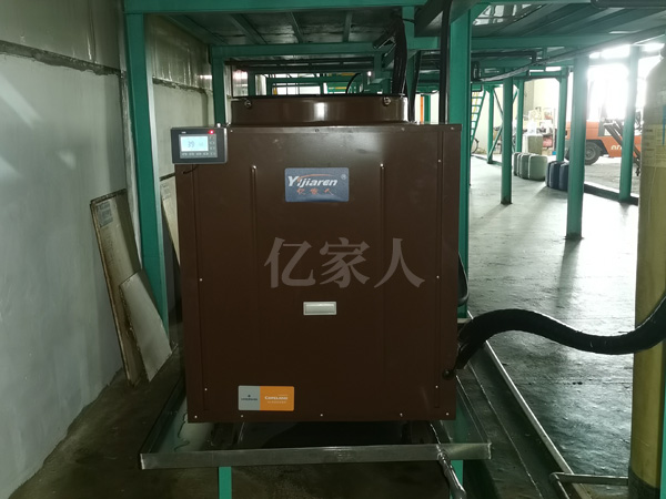 億家人高溫熱泵用于自行車廠電鍍清洗槽節(jié)能改造