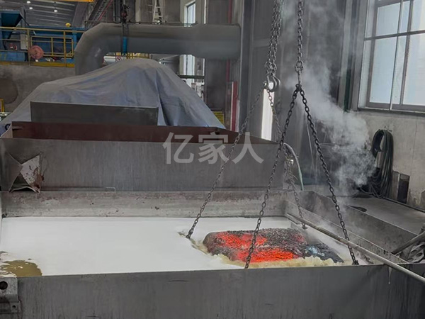 淬火水池余熱回收用于脫脂清洗槽熱水加熱節(jié)能降耗