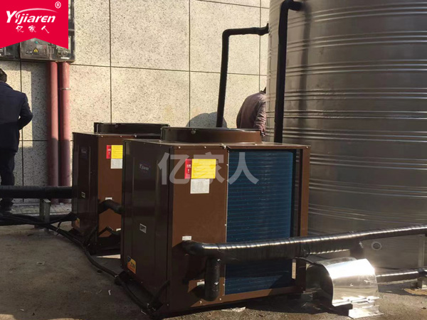 浙江松陽(yáng)靜溪茶主題酒店空氣源熱泵熱水系統(tǒng)竣工