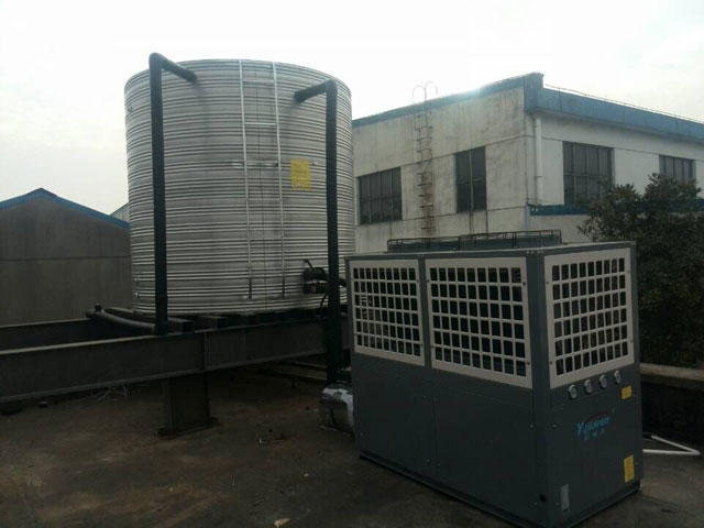 常州常佳金鋒動(dòng)力員工浴室熱水工程完工