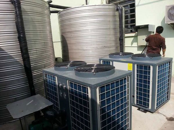 江蘇歐貝中標常州南方水泥廠員工浴室熱水工程