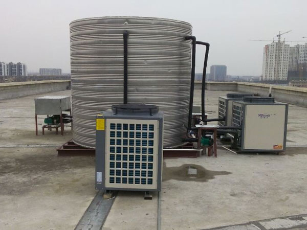 南京宇軒商務酒店空氣源熱泵熱水工程