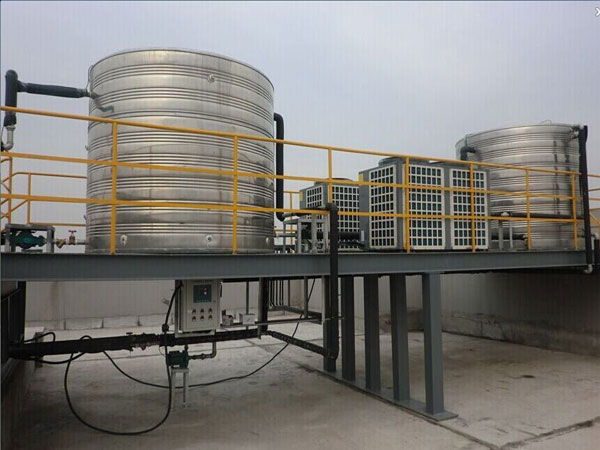 南京邁達員工浴室空氣能熱水工程完工