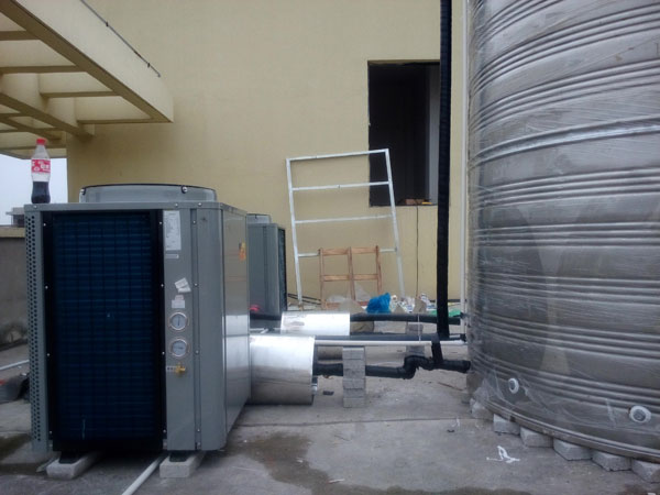 連云港風信子酒店空氣能熱泵熱水器工程
