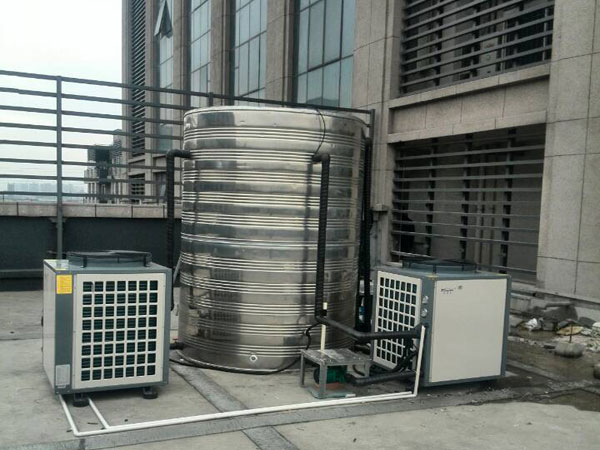 無錫動嵐健身俱樂部空氣源熱泵熱水工程