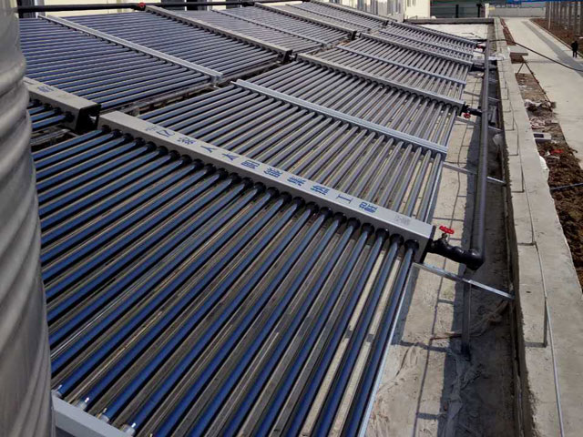 三聚能源宿遷基地工廠員工浴室熱水工程竣工