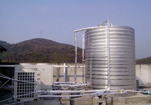 鎮(zhèn)江玉桂山莊熱泵熱水器工程如期竣工