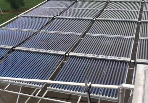 賀光大集團(tuán)太陽能加空氣能熱水工程完美竣工
