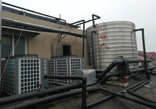高郵中華園浴室空氣源熱泵熱水工程交付運(yùn)行