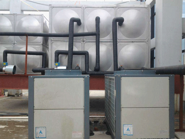 浙江湖州益康理療中心空氣能熱水工程竣工
