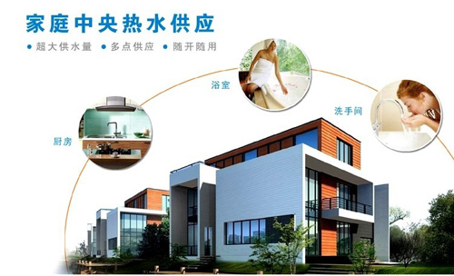 空氣能與太陽(yáng)能未來(lái)住宅必不可少的熱水供應(yīng)系統(tǒng)