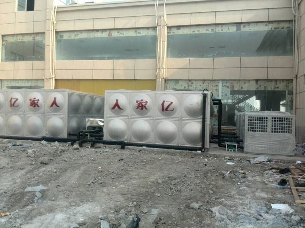 空氣能熱水工程中水箱形狀的選擇