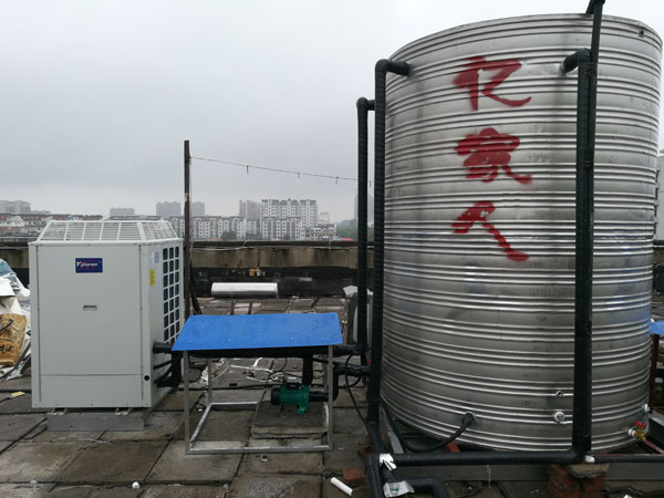 淮安萬嘉賓館空氣能熱泵熱水工程竣工